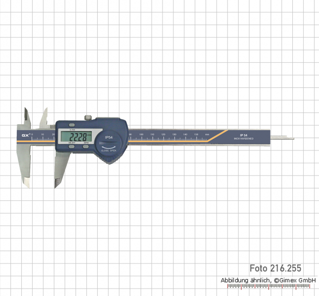 Digital poket calipers with carbide mf, IP 67, Sylvac,  150 mm